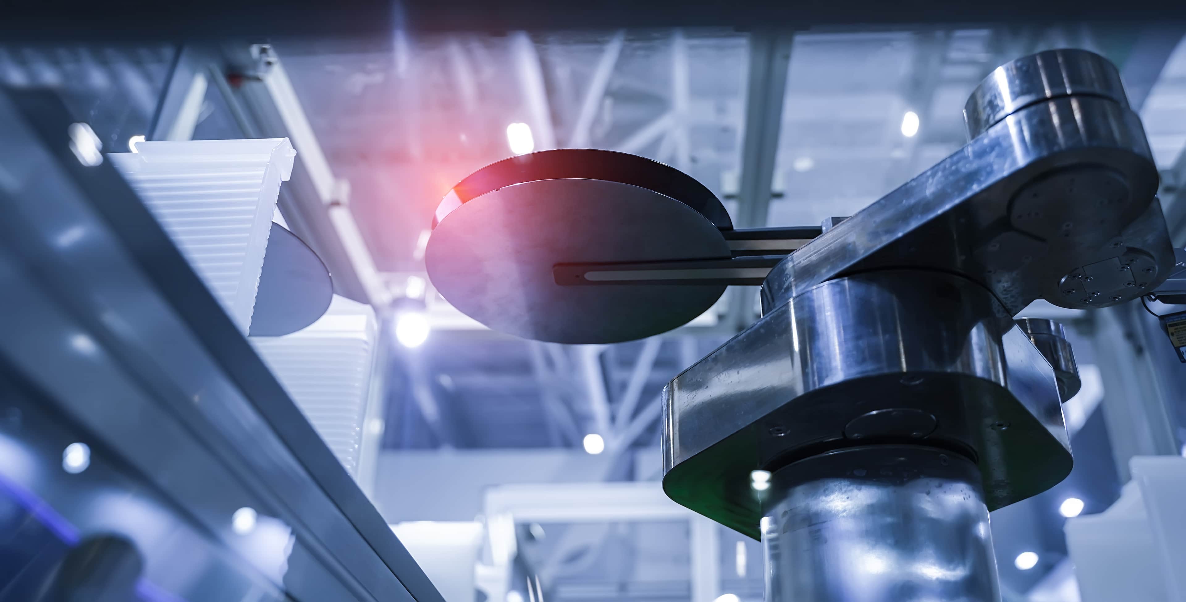 Semiconductor wafer processing equipment in a cleanroom environment